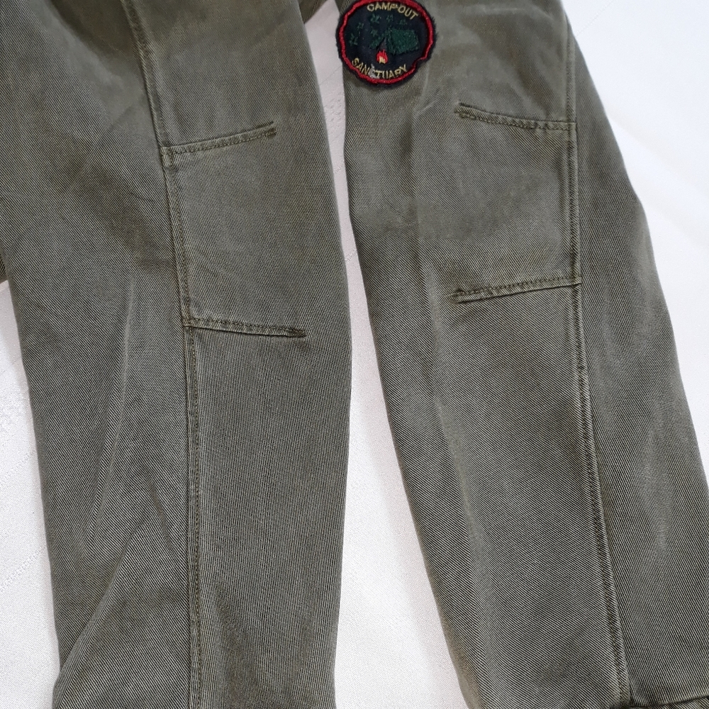 Sanctuary Distressed Green Utility Jacket - Picture 10 of 16